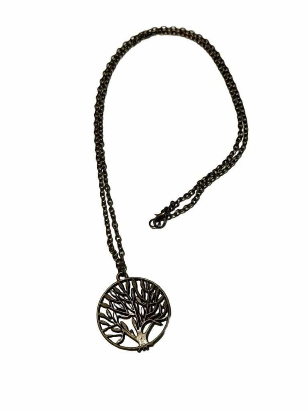 Antique Bronze Tree of Life Pendant Necklace Boho Jewelry
